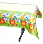 Amscan Jungle Animals Paper Table Cloth Cover 54"X102" Safari Lion Monkey Usa New. Price: $8.49.