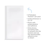 Creative Memories Peekaboo Pockets 6X12 Pk Of New. Price: $12.99.