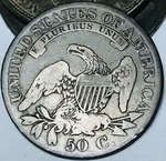 1826 Capped Bust Half Dollar 50C Ungraded 90% Silver Coin CC29103. Price: $148.99.