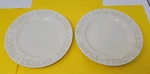 2 Hallmark Cookie Treat Plate Decor Love Laugh Bless Gather Thank Share Rare Used. Price: $32.99.