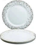 Gracie Bone China By Coastline Imports Spray Dots Gold Trim Set Of 4 Chi... New. Price: $37.73.