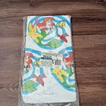 Vintage Disney The Little Mermaid Beach Table Cover 54" X 96" Paper Ariel New. Price: $6.37.