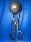 Vintage Nevco Metal Scissor Handle Meatball Ice Cream Scoop Made Taiwan Used. Price: $6.99.