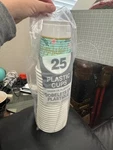 Amscan Mint To Be 25CT.-16OZ. Plastic Party Cups Tableware New!!!. Price: $6.45.