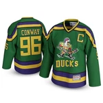 Unlc Conway #96 Mighty Ducks Hockey Jersey Stitched Letters & Numbers, Authent. Price: $68.83.