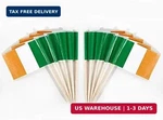 Javd Cyps 100 Pcs Ireland Irishman Toothpick Flags, Small Mini Stick Cupcak New. Price: $10.37.