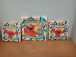 Lot Of 3 Vintage Nos Sesame Street Elmo Happy Birthday Crayon Napkins 16 Ct New. Price: $19.99.