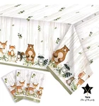 2 Packs Yara Woodland Tablecloths For Baby Shower Birthday Picnic 6 Total Covers New. Price: $14.99.