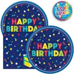 Lobyn Value Pas Heavy Duty Bright Peppy Birthday Party Plates And New. Price: $17.16.
