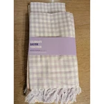 Celebrate Easter Together Pastel Gingham Cotton Napkins Set Of 4 Fringed 19X19 New. Price: $16.00.