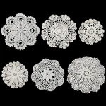 6PCS Cotton Lace Doilies Vintage Crochet 8 Inch Round Han... New. Price: $17.09.
