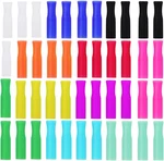 Accmor 44PCS Multi-color Silicone Straws: Stainless Steel Food Grade Straws, Fit New. Price: $12.95.