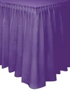 Unique Industries Deep, Plastic Table Skirt, Party Supplies-dark Purpl New. Price: $14.15.