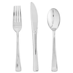 75 Pack Plastic Silverware Disposable Cutlery Set 25 Forks Knives New. Price: $19.89.