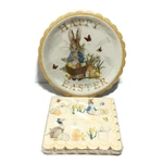 Meri Beatrix Potter Peter Rabbit 12 Paper Plates & 20 Napkins Easter Party New. Price: $14.95.