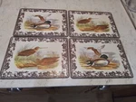 Pimpernel Spode Woodland Cork-backed Placemats, Set Of 4, 15.7 X 11.7" New. Price: $28.00.