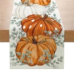Onfaon Fall Decorations For Home, Table Runner 13X72 Inch, Pumpkins ZQ004 New. Price: $9.79.