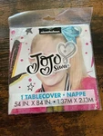 Nickelodeon Jojo Siwa Girl Power Table Cover Party Decoration 54" X 84" New. Price: $9.99.