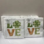 4X Ihr Ideal Home Range Cocktail Napkins Disposable Paper 20 Ct Lucky Charm New. Price: $15.88.
