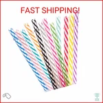 Dakoufish 12 Piece 13 Inch Reusable Plastic Thick Drinking Straws Bpa Free Mason New. Price: $9.58.
