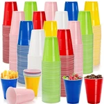 240 Pack Plastic Party Cups, 16OZ Disposable Beverage Drinking Colorful... New. Price: $47.13.