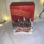 New 2013 Budweiser Holiday Stein "sights Of The Season" Open Box Complete Used. Price: $25.00.