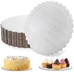 Tebery 15 Pack Cake Boards Round, Inch Sturdy Cardboard 10", Silver New. Price: $18.55.