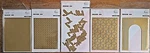 Pinkfresh Studio Hot Foil Plates: Solid, Hearts, Script, Arch, Geo Blocks New. Price: $16.00.