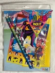 New Lisa Frank Paper Pack It Penguin Stationery Set: Stickers, Pencils, Note Pad. Price: $40.00.