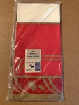Hallmark Vintage Christmas Paper Table Cover 54"X102" Nos Nip (holly Leaves) New. Price: $7.91.