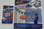 Nerf Decoration Birthday Boys Party Customizable Banner Invitations New. Price: $12.00.