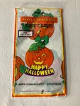 Vtg Halloween Pumpkins Jack-o-lanterns 1996 Better Home Plastic Tablecloth 52X90 New. Price: $15.99.