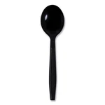 Boardwalk? Heavyweight Wrapped Polypropylene Cutlery, Soup Spoon, Black, 1000/CA New. Price: $50.44.