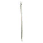 Boardwalk Wrapped Jumbo Straws, 7.75", Paper, White, 320/PACK, 12 Packs/ct New. Price: $56.82.