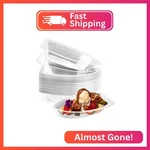 Czwestc 50 Pack Disposable Banana Split Boats, Ice Cream Sundae Bowls, And Clear New. Price: $19.68.