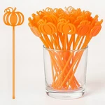 100 Pcs Halloween Swizzle Sticks Pumpkin Drink Stirrers Coffee Bar Decor New. Price: $26.15.