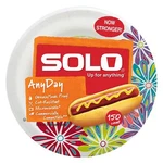 Solo Anyday 8.5" Paper Plates, Medium, Printed, Mega Pack Of 150CT New. Price: $33.74.