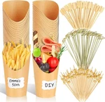 500PCS Charcuterie Cups With Bamboo Picks & Labels 12OZ Disposable Kraft New. Price: $28.90.