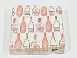 Lady Jayne Ltd. Light Pale Pink Champagne Bottles Beverage Napkins 40 New. Price: $10.49.