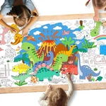 Gatherfun Dinosaur Party Giant Coloring Poster - 31.5X 72 Inches Versatile... New. Price: $20.15.