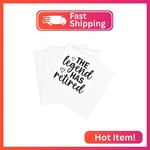 Sharkbliss Funny Beach Retirement Quotes Cocktail Napkins, 100 Pack The Legend New. Price: $19.68.