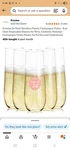 Prestee 24 Stemless Disposable Plastic Champagne Flutes Clear Party Glasses New. Price: $16.93.