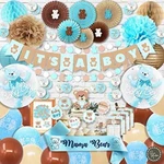 Teddy Bear Party Decorations It's Boy Banner Balloons Baby Shower Rainmeadow New. Price: $34.67.