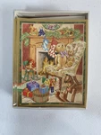 Vtg Pack Of 25 Caspari Christmas Card Teddy Bear Nutcracker Fireplace Toys Gold New. Price: $29.99.