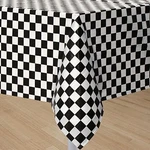 Giftexpress 2-PACK Black & White Checkered Flag Table Cover Party New. Price: $9.69.
