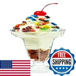 Get G.e.t. ICM-24-CL Bpa-free Plastic Classic Ice Cream Sundae Serving Cups 5 New. Price: $52.32.