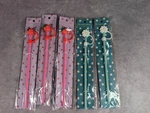 Lot Of 5 Hello Crush Strawberry & Daisy Reusable Topper Red Pink Green New. Price: $21.37.