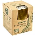 Chunspak 5.75 Inch Disposable Short Gold Paper Straws & Stirrers, Sipping Sti... New. Price: $45.73.
