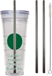 Venti Travel Mug Replacement Straws 2QTY - One Size, Stainless Steel New. Price: $10.49.