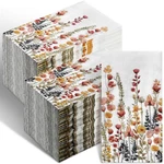 200 Pcs Spring Flowers Paper Guest Napkins Disposable Hand Towels For Bathroo... New. Price: $25.29.